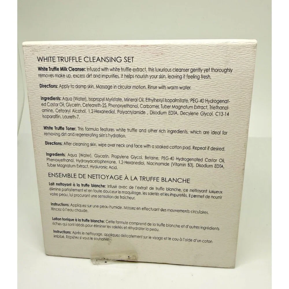 Truffoire‎ White Truffle Cleanser & Toner Set 60mL 2oz Each New NIB